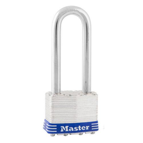 Master Lock Padlock 1DLJ 2.5&#034; LONG Hardened Steel Shackle Keyed Different NEW