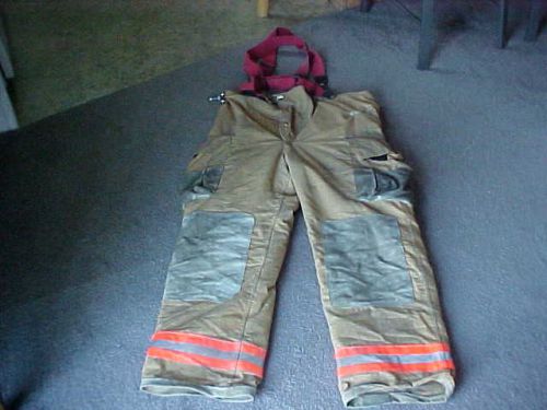 GLOBE Firefighter Turnout Gear Pants Fireman w/Suspenders Fire Department