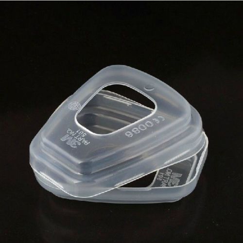 Pair of 3m 501 filter retainer plastic cover for 6800 6001 5n11 5p71 7502 6200 for sale