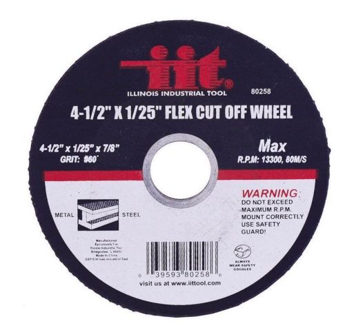50 Pc 4-1/2&#034; x 1/25&#034; Flex Cut-Off Wheel