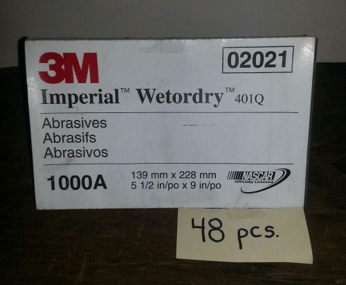 3M Imperial Wet/Dry Sandpaper 1000 grit