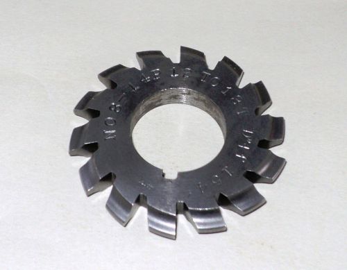 Involute gear cutter no.8 - 14p. 12 to 13t 154&#034; b &amp; s. (7/8&#034; bore) for sale