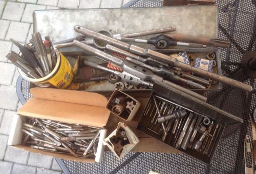 Huge tool tap die set machinist toolmaker lot 300+ warrior r&amp;n gtd card c b &amp; f for sale
