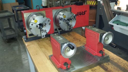 Haas hrt 210-2 with chucks &amp; tailstocks for sale