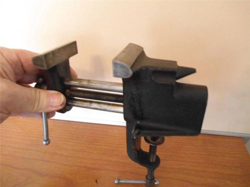 Millers Falls Jewelers or  Machinist Tooling Vise No. 1700 w Mini Anvil 2.5&#034; Jaw