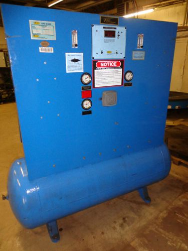 Lot of 2 thermco gas mixers model 9915 10% helium in nitrogen 150-190 psig for sale