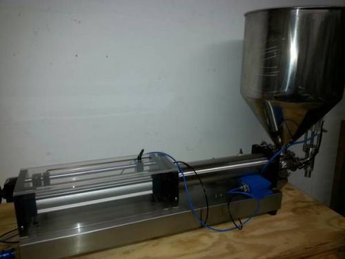 Pneumatic PISTON FILLER - Used in only Gluten free foods.