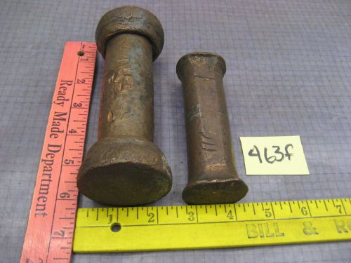 2 COPPER BARS PUNCHES ANVILS bearing bush tool 6 lbs pounds 463f
