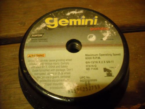 Gemini grinding cone  for a 4 1/2&#034; or 6&#034; grinder