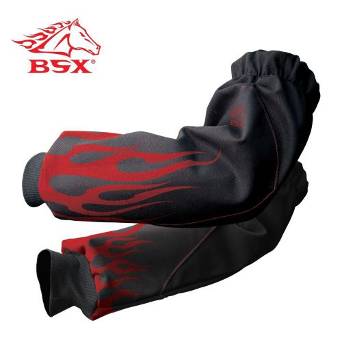 Revco bsx bx9-19s-bk flame resistant welding sleeves black stallion bsx fr for sale