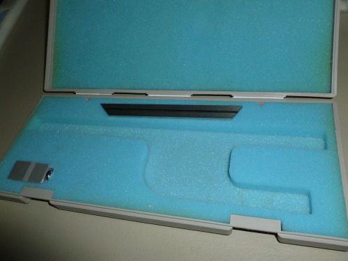 MITUTOYO  PROTRACTOR CASE WITH BLADE AND CLAMP LQQK