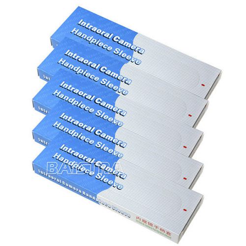 500 PCS Dental 25mm Disposable Intraoral Camera Sheaths Sleeve for Intra Oral