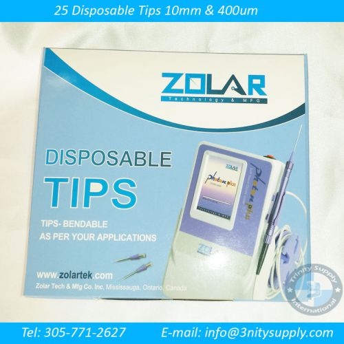 25  Disposable TIPS for Zolar Photon Dental Diode Laser