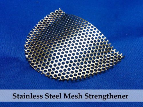 10 Pieces Of Stainless Steel Mesh Support for your acrylic dentures dental lab
