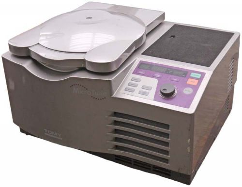 Tomy micro twin lab refrigerated benchtop microcentrifuge centrifuge +rotor for sale