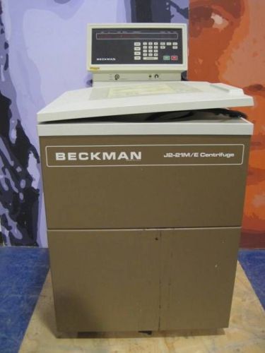Beckman Coulter Refrigerated Floor Centrifuge Mdl. J2-21M/E w/JA-17 Rotor  Used