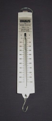 OHAUS MODEL 8264-M HANGING PULL SPRING TYPE SCALE 1000g X 10g