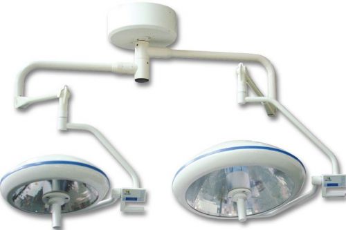 Dental double-head ceiling surgical procedure exam led head light surgery 120w for sale