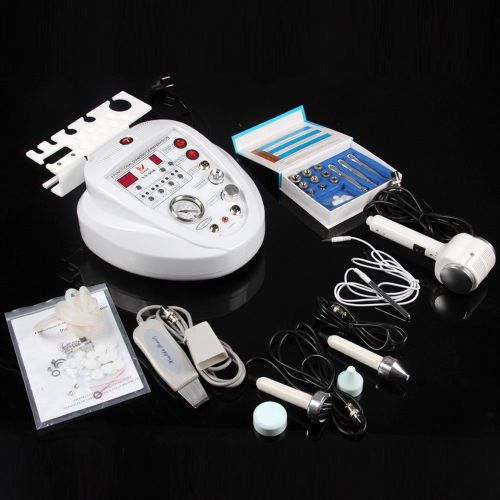 Newly 4in1 ultrasonic diamond dermabrasion skin scrubber hot&amp;cold hammer machine for sale