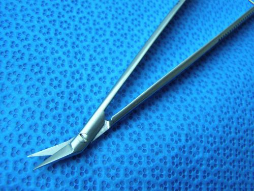 1 Micro Surgery Scissors 7&#034; Angled 25* Degree Sh/Sh Micro Surgical Instruments