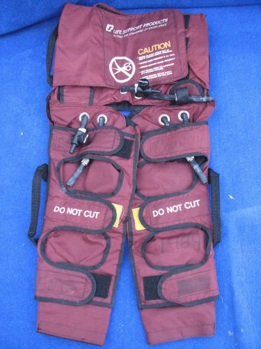 Pediatric Trauma Air Pants Child Size Life Support with Inflator &amp; Carry Bag (C)