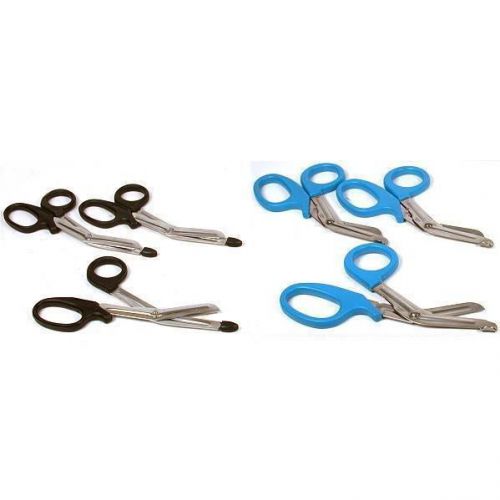 6 utility scissors 6 1/2&#034; &amp; 7 1/4&#034; emt paramedic nurse rescue shearing tools for sale