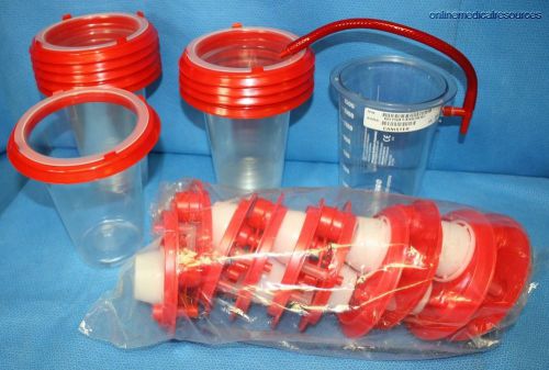 ALLEGIANCE Medi-Vac CRD Suction Canister Hard Shell Liner Lid 1500cc (10) Each