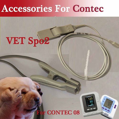 Hot VET/Verterinary Spo2 Sensor Probe for CONTEC08A/08C Blood pressure monitor