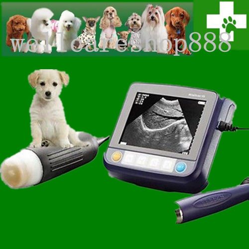 CE Veterinary VET Mini Portable Wrist Held Ultrasound Scanner animals care BEST