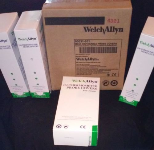 1000 Welch Allyn Disposable Probe Covers 05031-101