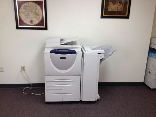 Xerox workcentre 5745 copier machine network printer scanner fax finisher for sale