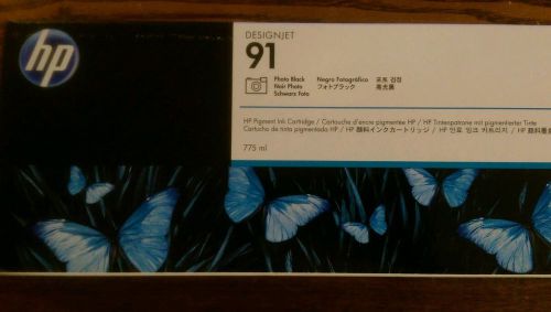 HP Design Jet 91 Pigment ink toner cartridge C9465A 775 ml photo black Aug 2016
