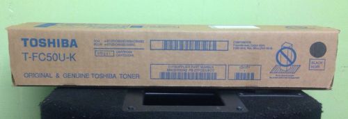 New Toshiba T-fc50u-k Black Orginal And Genuine Toner