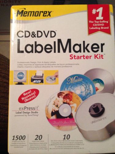 Memorex Cd/ Dvd Label Maker in Sealed Box          Save Big!!!