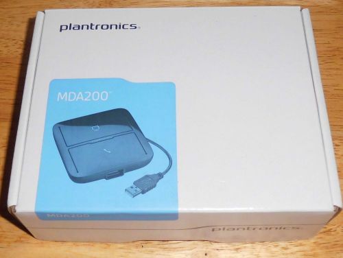 New Plantronics MDA200 headset Communications Hub / Headset Switcher