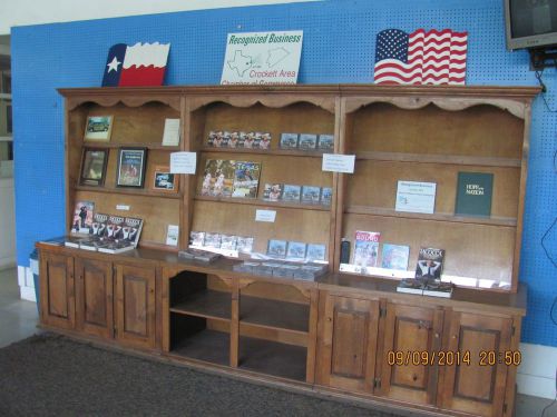 3 Piece Office or Waiting Room Display Cabinet for Magizines, Catalogs, etc