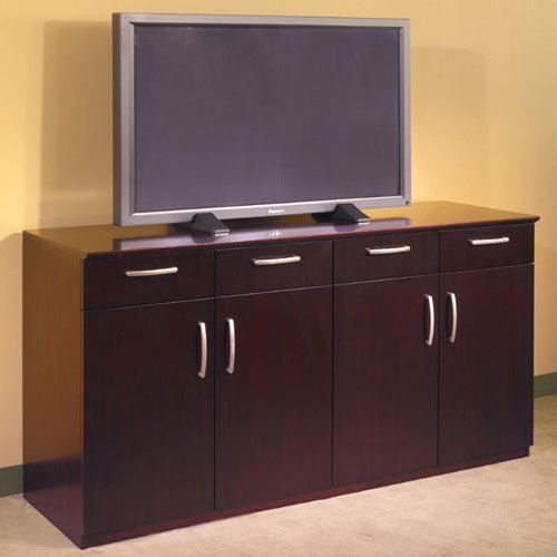 Office cabinet credenza wood buffet table sideboard mahogany or cherry wood new for sale