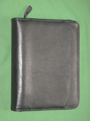 CLASSIC ~1.25&#034;~ 3 Ring LEATHER Day Runner Planner BINDER Franklin Covey  8910