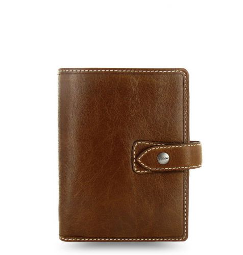 Filofax Pocket Size Malden Organizer- Ochre Leather - New - 025842 - limited qty