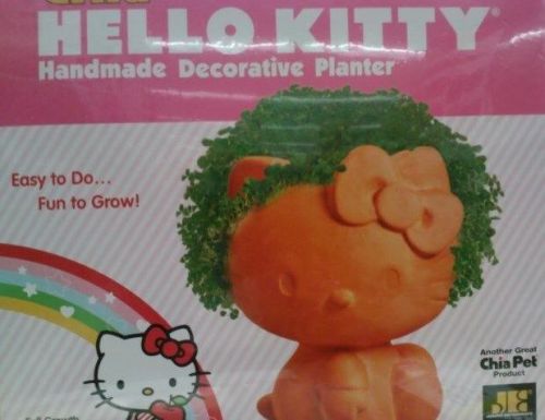 New HELLO KITTY Chia Pet easy to do fun to grow great for kids Christmas Gift