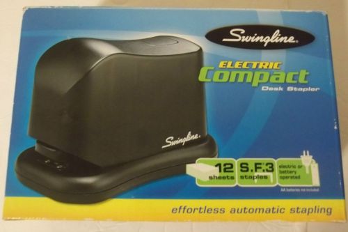 Swingline Electric Compact Desk Stapler #21101 BLACK NEW!!!!
