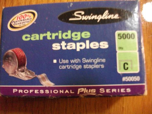 Swingline cartridge staples 5000 count c cartridge for sale