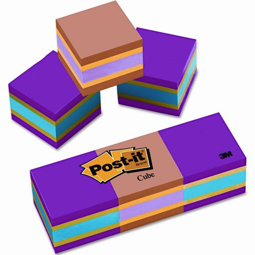 Post-it® Mini Cubes Note Pad, 3 Pack
