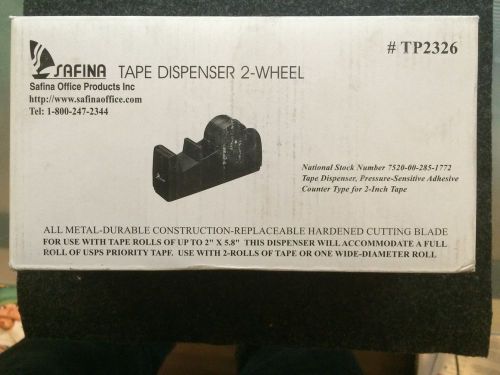 SAFINA Tape Dispenser 2 wheel Counter Type for 2&#034; tape - Heavy duty