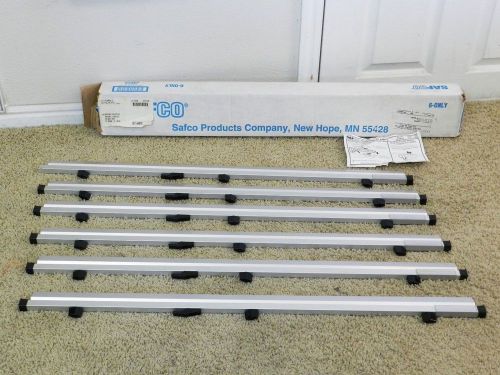 SAFCO 5004-6 SHEET FILE HANGING CLAMPS 100 SHEETS PER CLAMP 42&#034; 6 TOTAL ~ L@@K!!