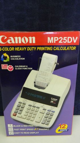 CANON MP25DV CALCULATOR