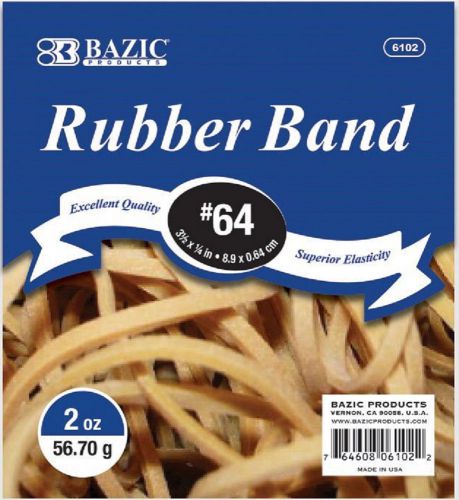 3 1/2 x 1/4 Inch Superior Elasticity Rubber Band Natural Color