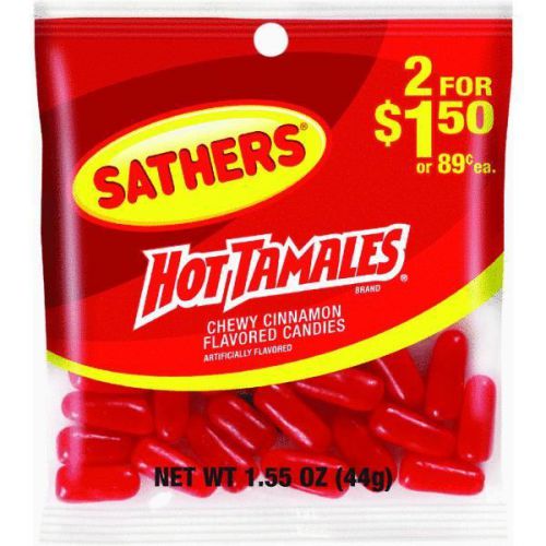 1.55oz Hot Tamales Candy 10129 Pack of 12