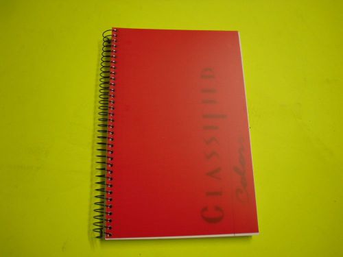 New Tops Classifield Business Notebook 8 1/2 in X 5 1/2 in 100 sheets Top 73505
