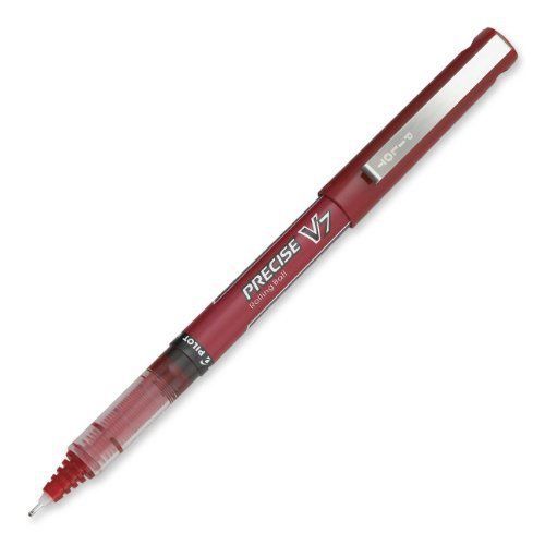 Pilot Precise V7 Pen - Fine Pen Point Type - 0.7 Mm Pen Point Size - Red (35352)